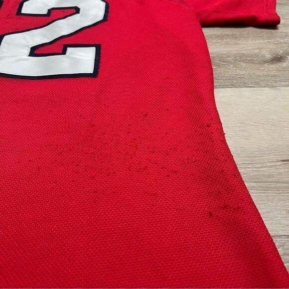 Vintage St. Louis Cardinals Majestic Jersey Size 46 MLB Baseball Red PLEASE READ - Picture 12 of 13